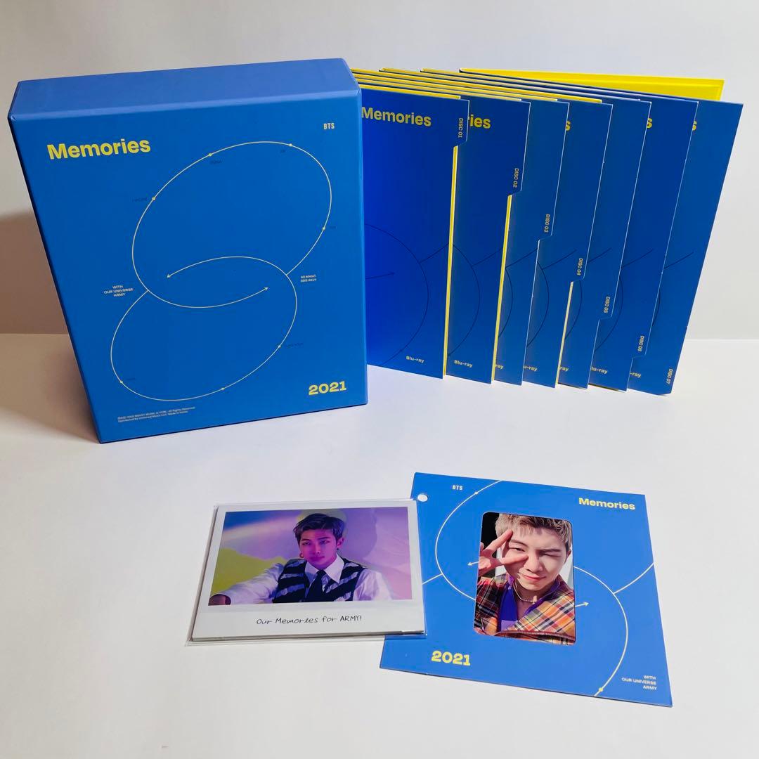 トレカ付★BTS メモリーズ 2018〜2021 ブルーレイ 日本語字幕付セット