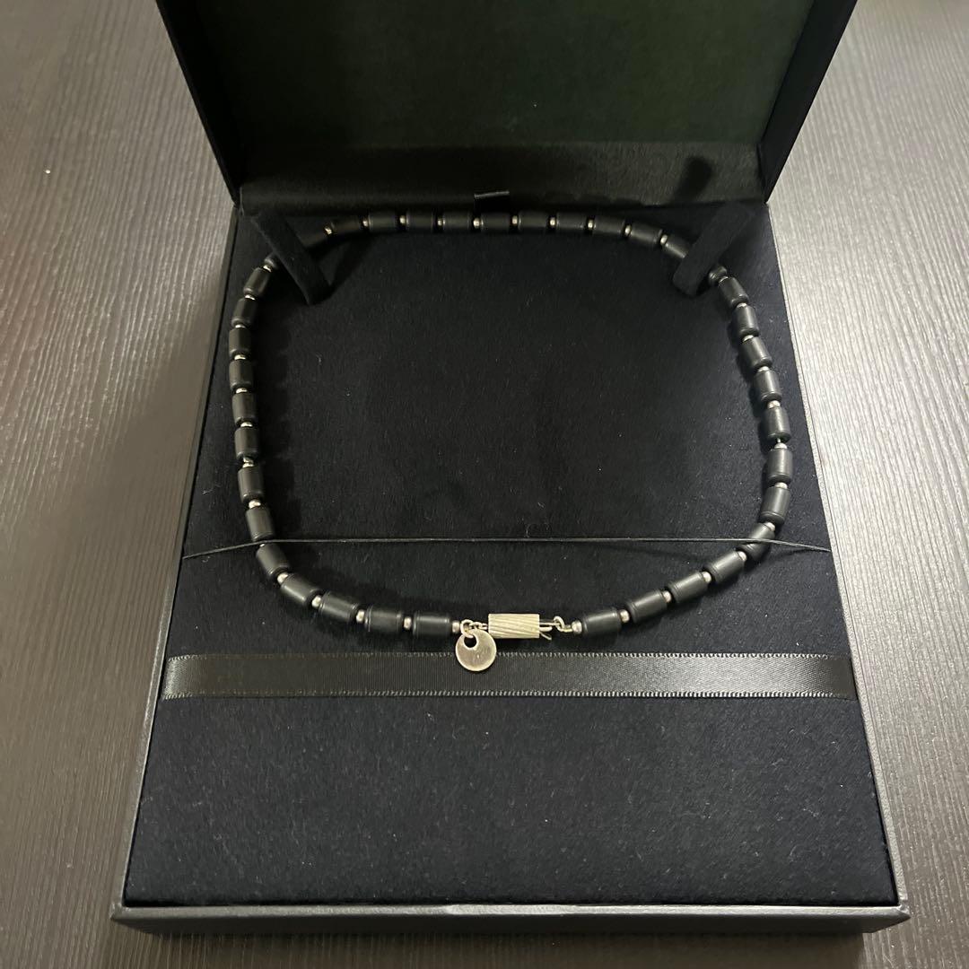 クリオインパルスネックレス　43cm ブラック　ランニング　マラソン