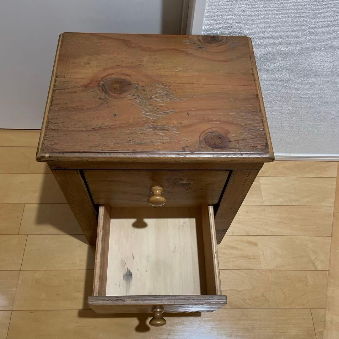 アンティーク カントリー チェスト サイドテーブル コンソール