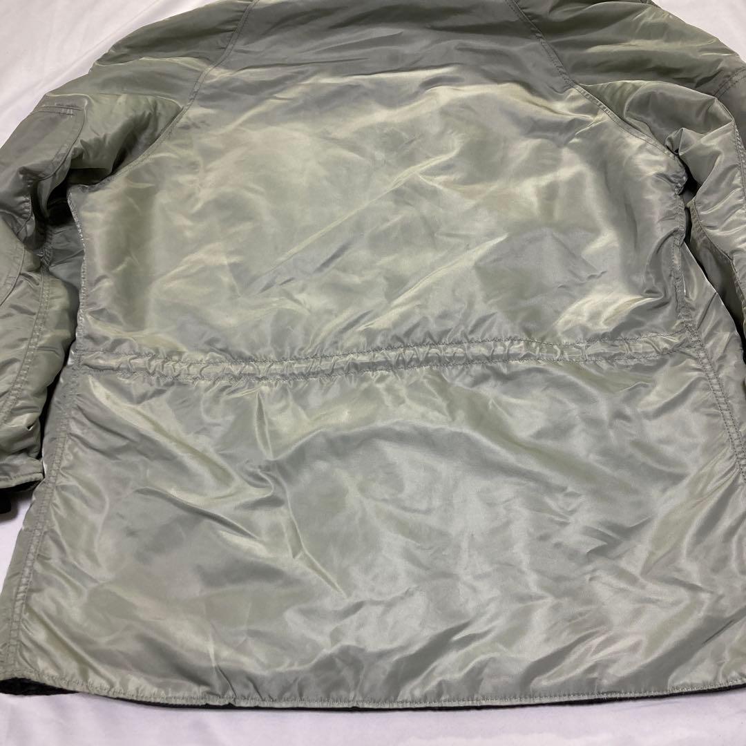 【激レア色/極美品】ALPHA USA製 N3-B グレー XL相当 IDEAL