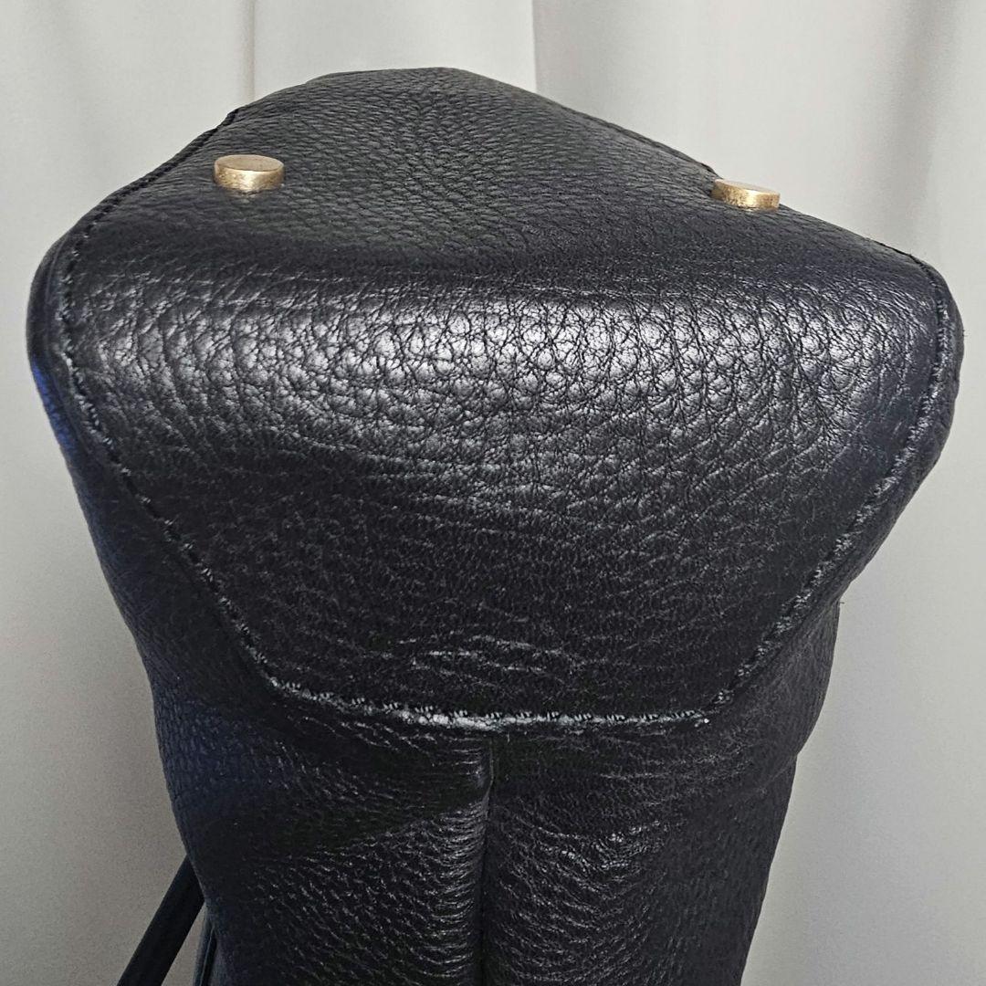 【ほぼ使用せず】 メルセデスベンツ × ブリー コラボ　ビジネスバッグ 本革 黒