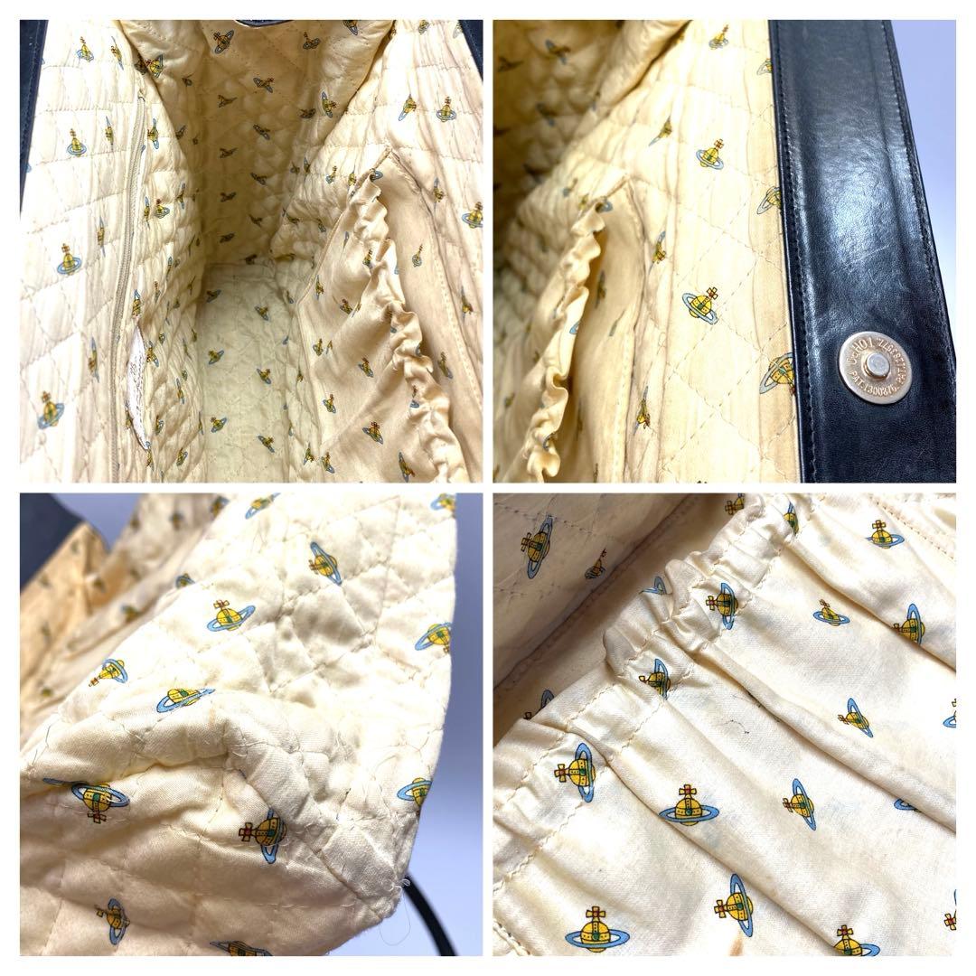 ヴィヴィアンウエストウッド　ビジネスバッグ　ブラック　手持ち