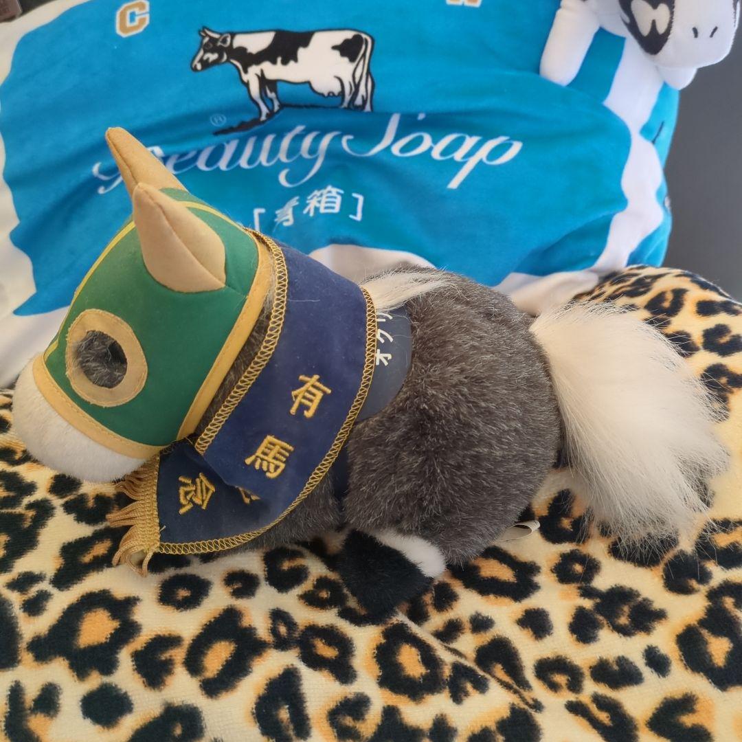 当時物 オグリキャップ(優勝レイ付き) ぬいぐるみ 約20cm