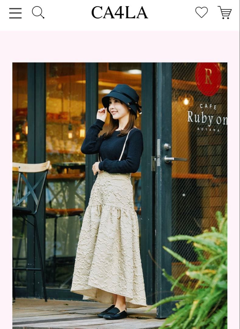 完売品　カシラ CA4LA KURUTTO ホワイト　クルット6