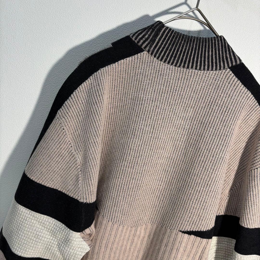 未使用　adidasゴルフ　モックネックセーターキルティングハーフパンツ　セット