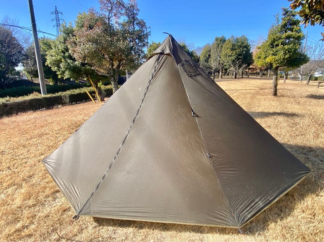 ワンポールテント 4〜6人用 高さ200cm