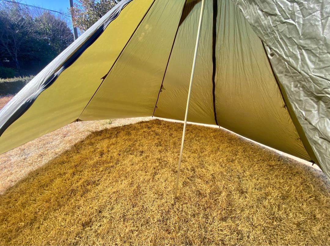 ワンポールテント 4〜6人用 高さ200cm