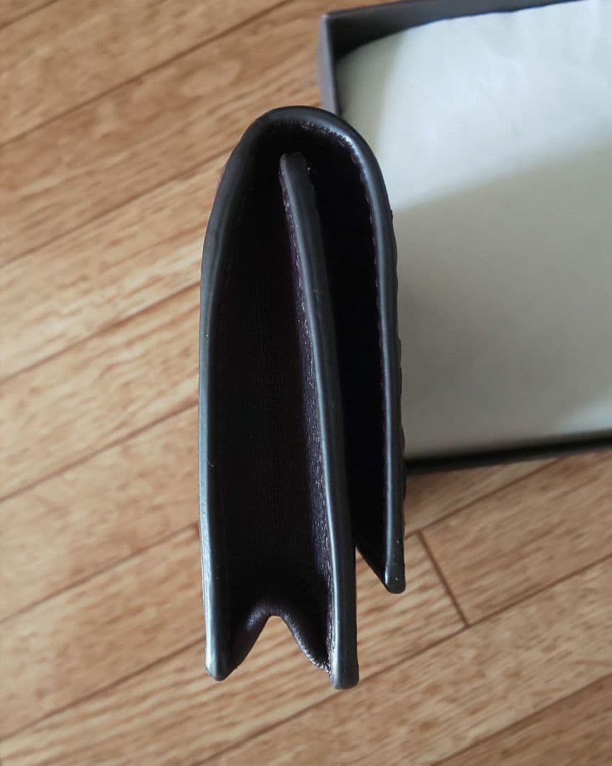 BOTTEGA VENETA ダークブラウン 名刺入れ