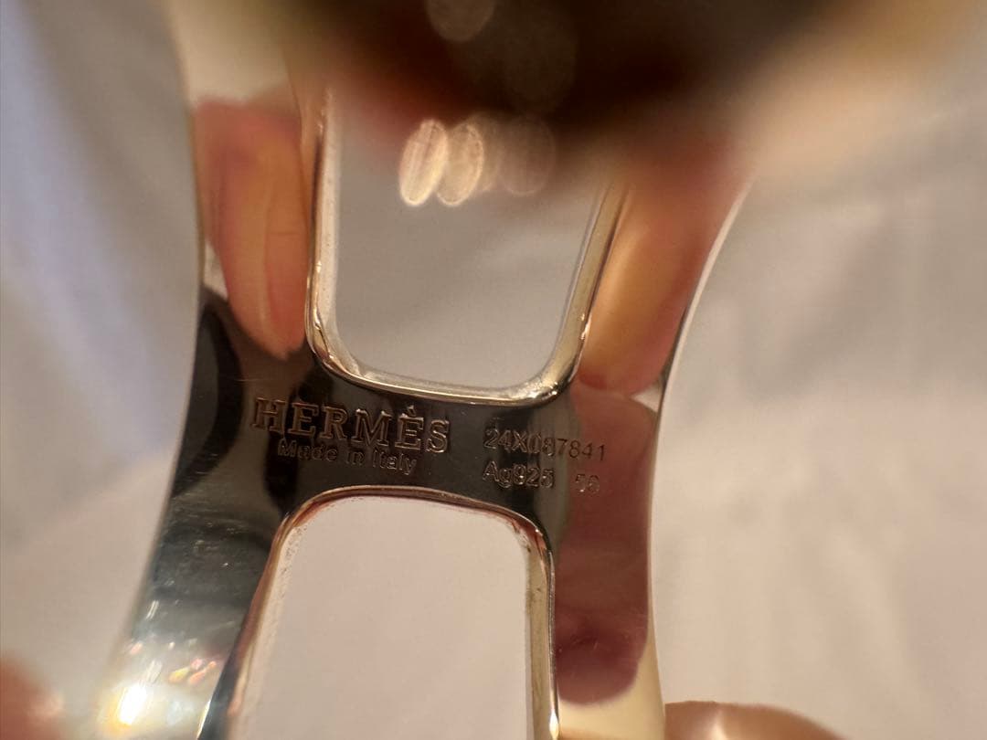 HERMES エルメス　オスモズ　リング　GM 56