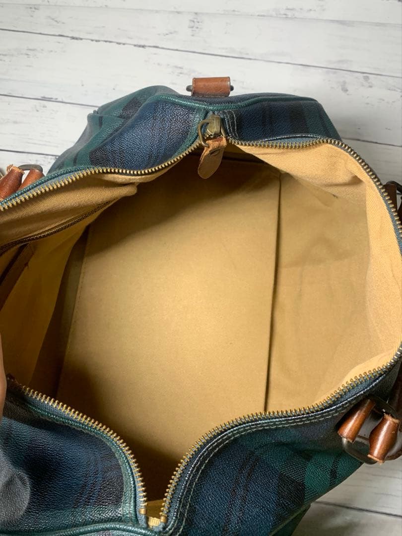 POLO Ralph Lauren ミニボストンバッグ　2WAY レトロチェック