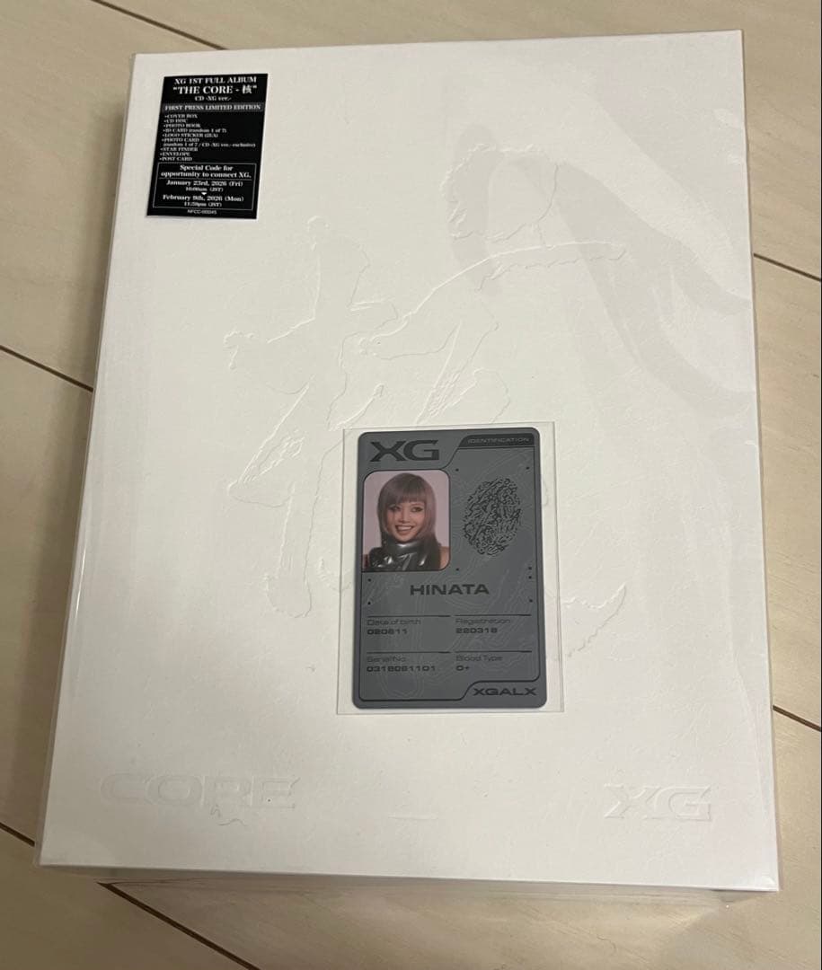 THE CORE 核　HINATA ヒナタ　XG IDカード　トレカ