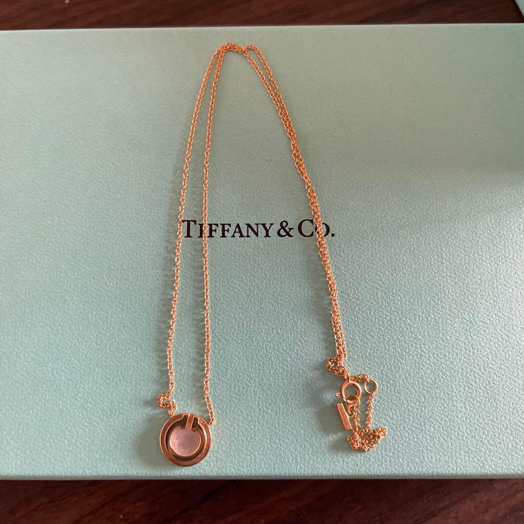 a*e様 【最終値下げ】ティファニー T トゥー マザーオブパール サークル ペ