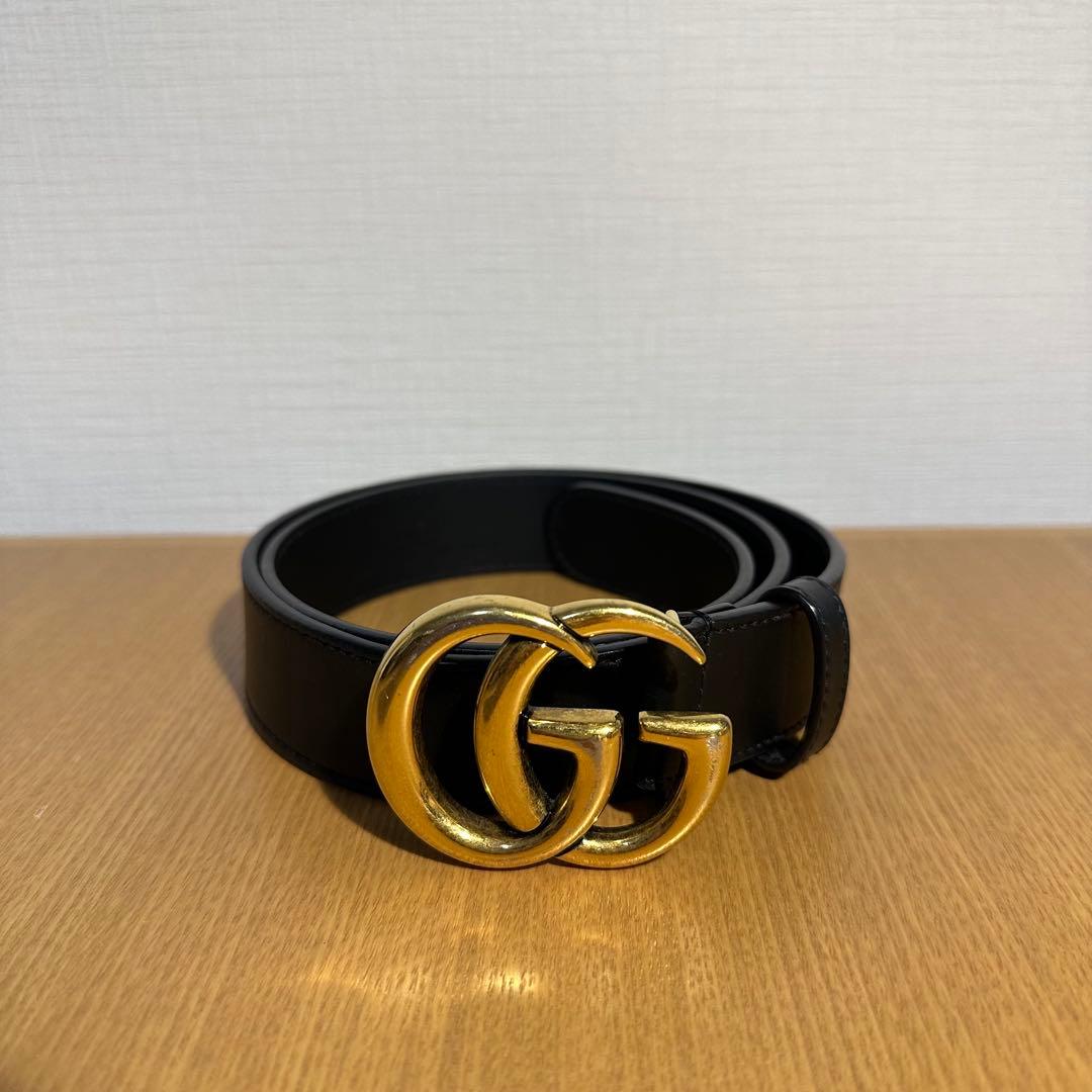 グッチ（GUCCI） ダブル スリムベルト