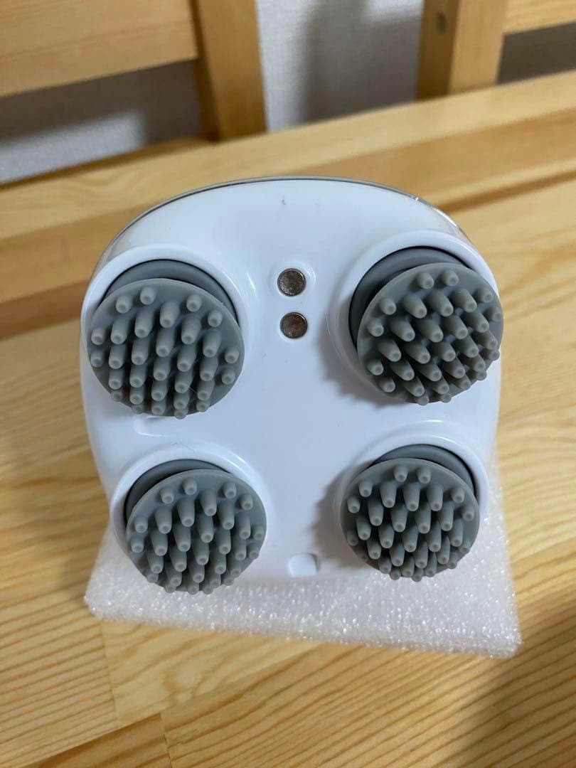 電動頭皮ブラシ 2セットアタッチメント ヘッドフェイス両用