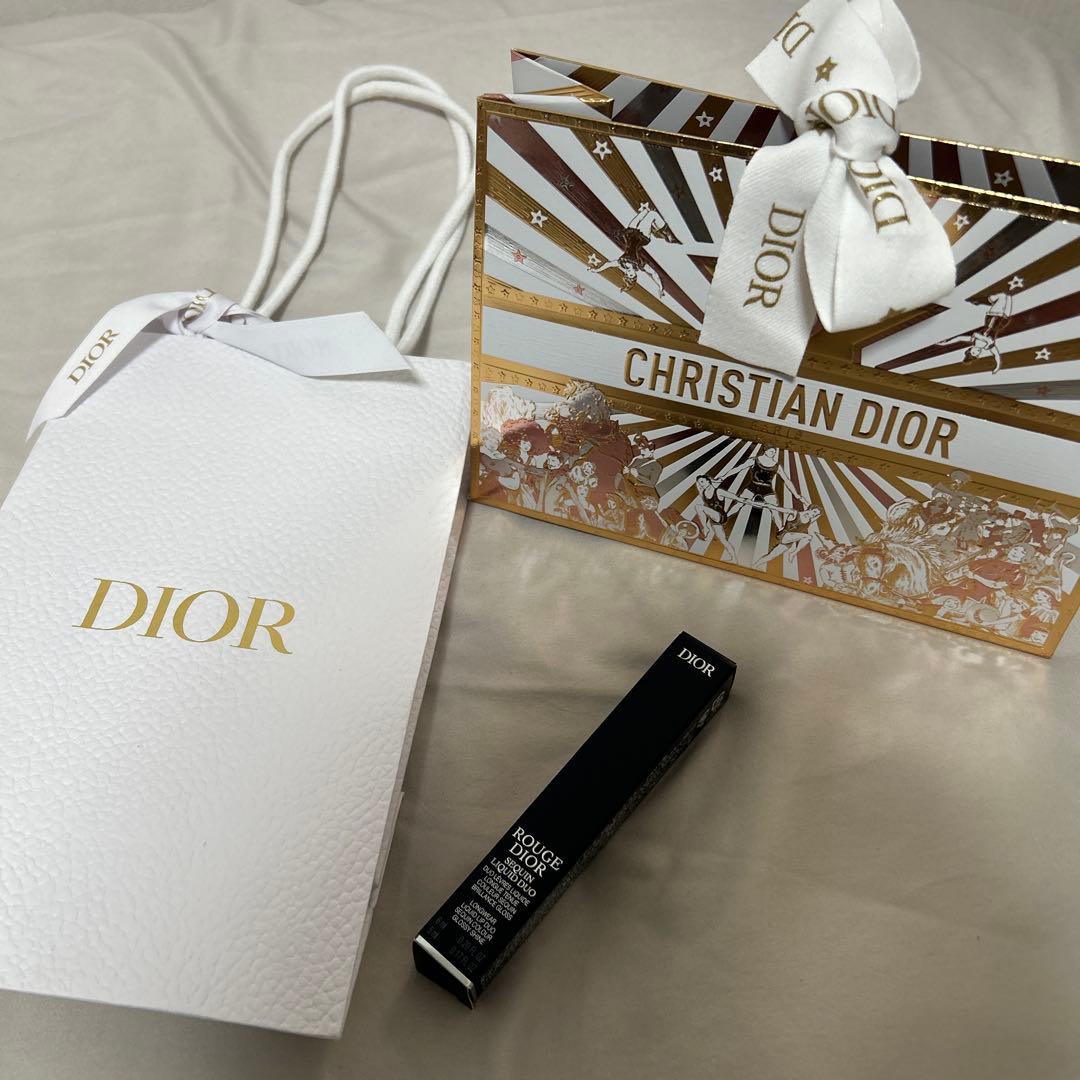 Dior ルージュ新品未使用　420 ピンクスターショッパー　ギフトバック付き