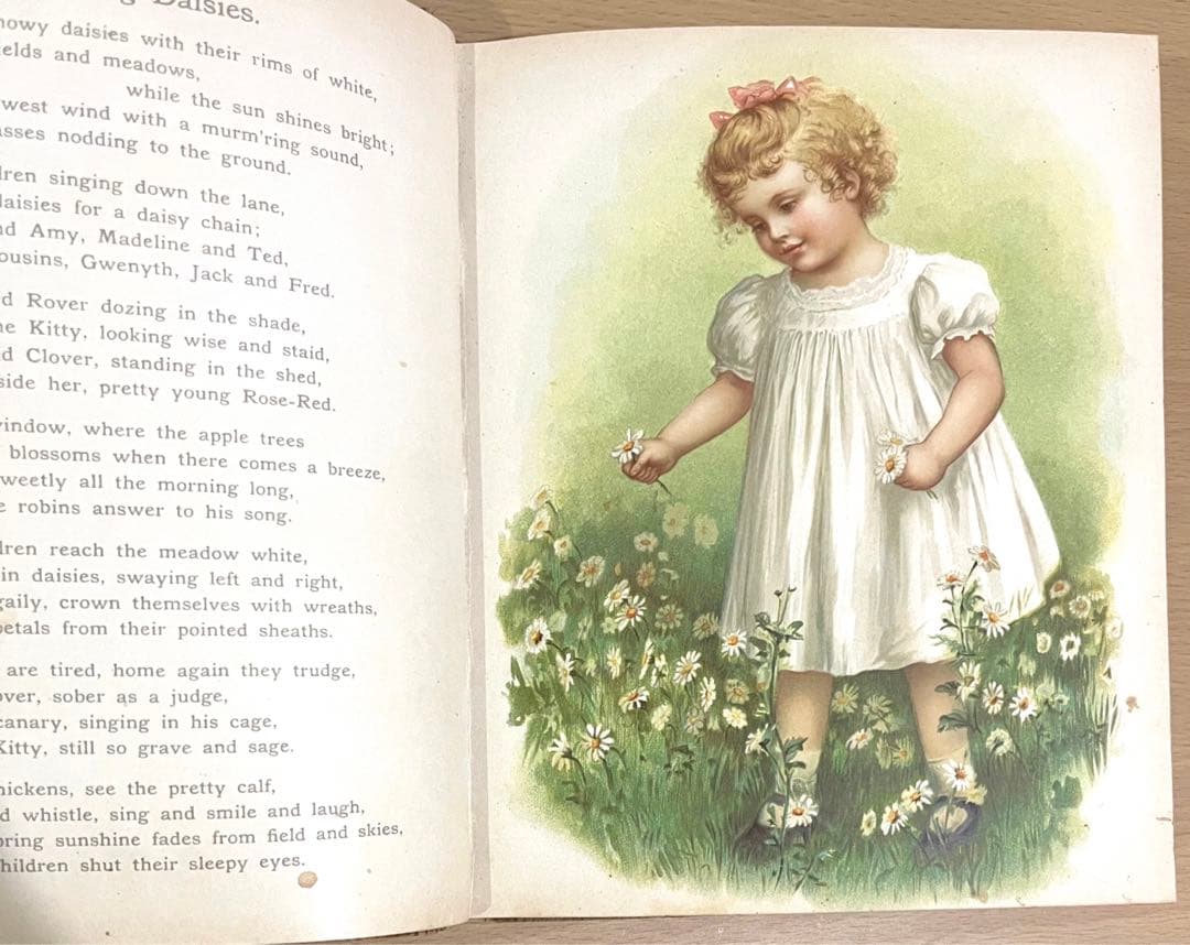 No.255 希少 古書 洋書 絵本 児童書　アンティーク