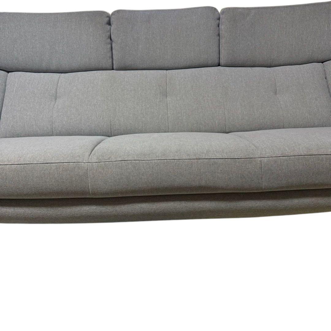 カリモク UU4603/UU4653 3人掛け　布ファブリックソファ