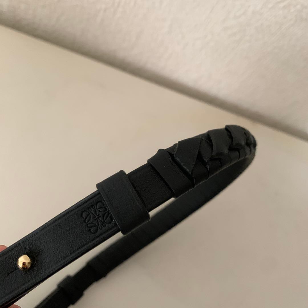 新品未使用　ウーブン スパイラル ストラップ（クラシックカーフ）