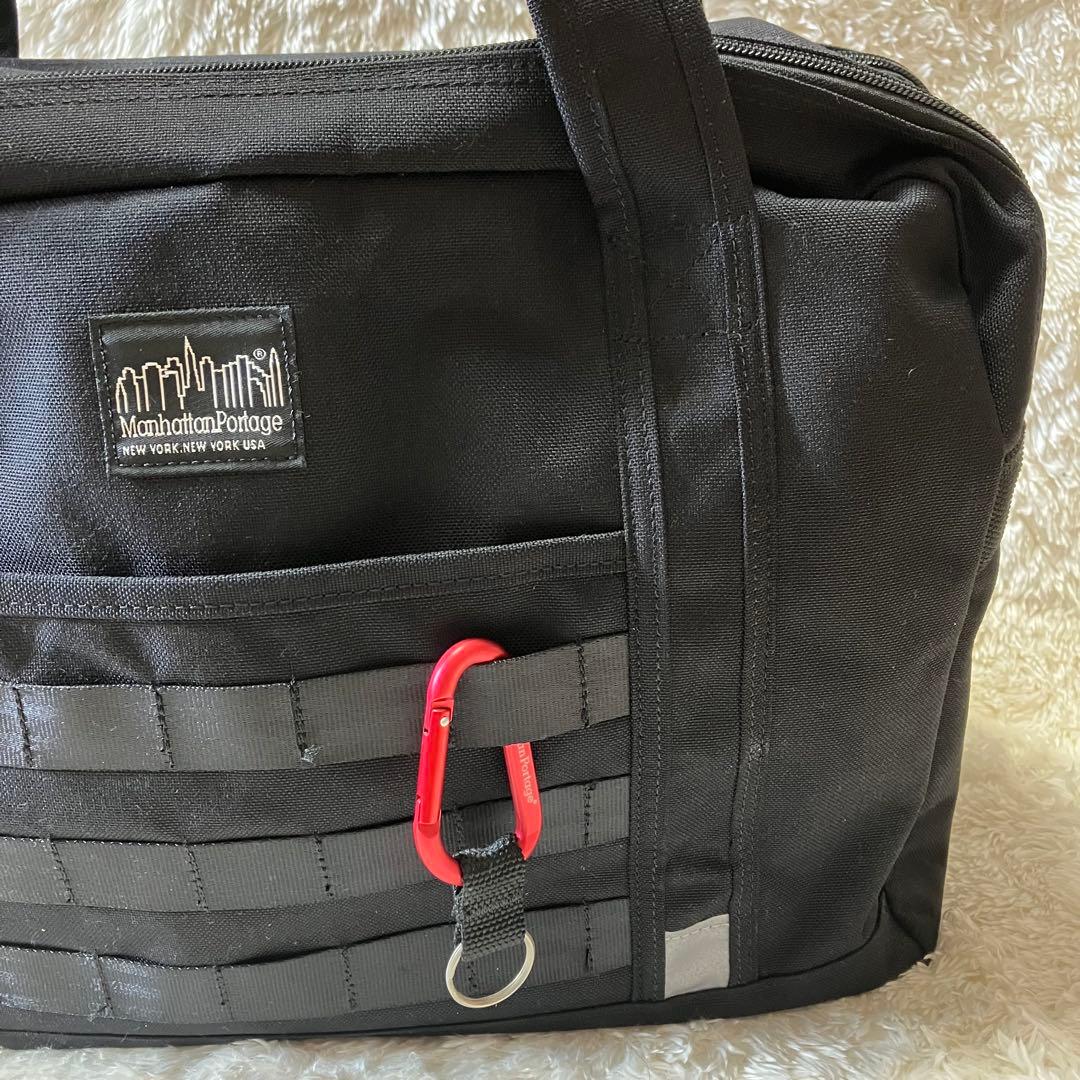マンハッタンポーテージブラックレーベル　ボストン YORKVILLE BAG