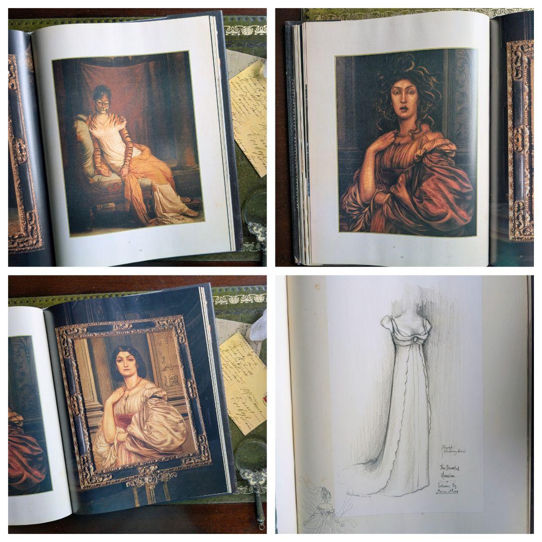 ディズニーファン必見！まるでホーンテッドマンションの扉を開けたような♪　古書洋書