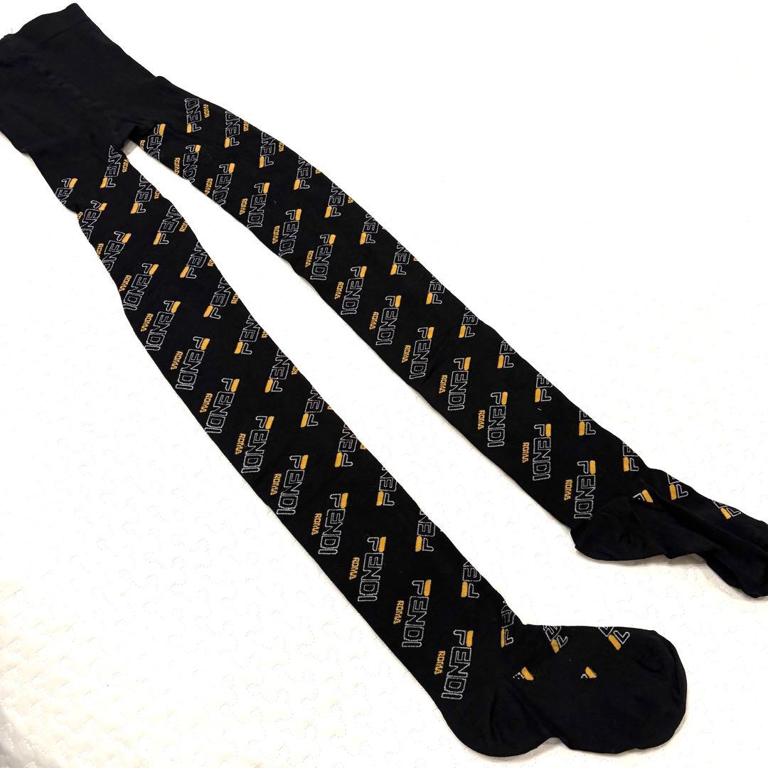 ☆新品☆FENDI × FILA コラボ ロゴタイツ FENDI MANIA