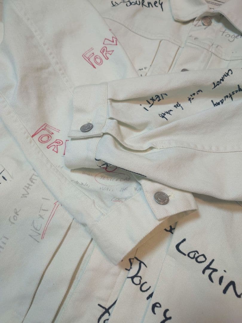 アメリヴィンテージ　ホワイトデニムジャケット