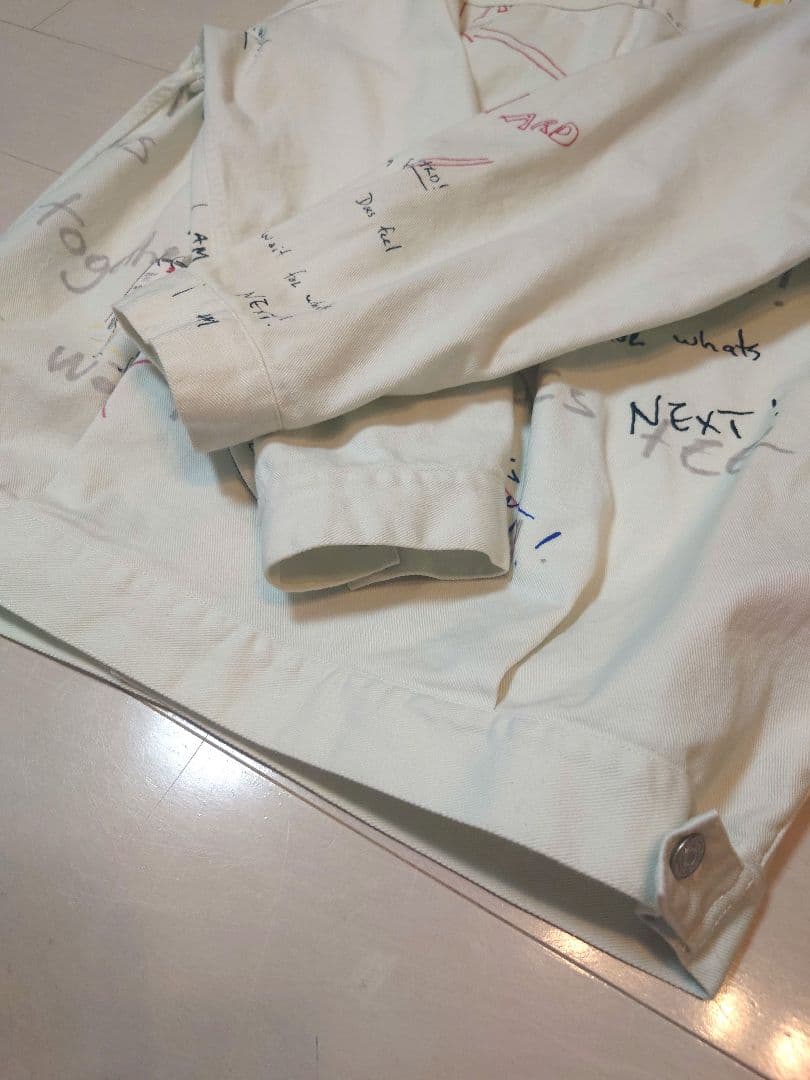 アメリヴィンテージ　ホワイトデニムジャケット