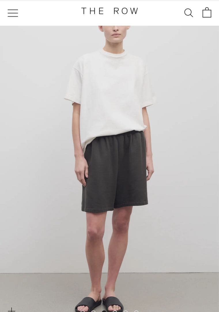 THE ROW コットンョーツ　S