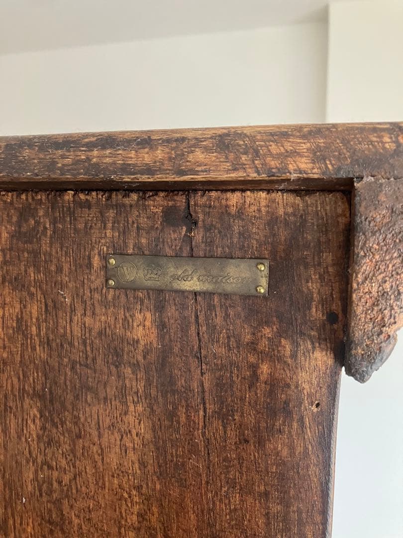 old maison アンティーク家具 オープンブックケース 本棚 ヴィンテージ