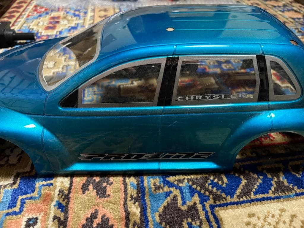 プロライン 1/10 RC用 PTクルーザー 塗装済みボディ メタリックブルー
