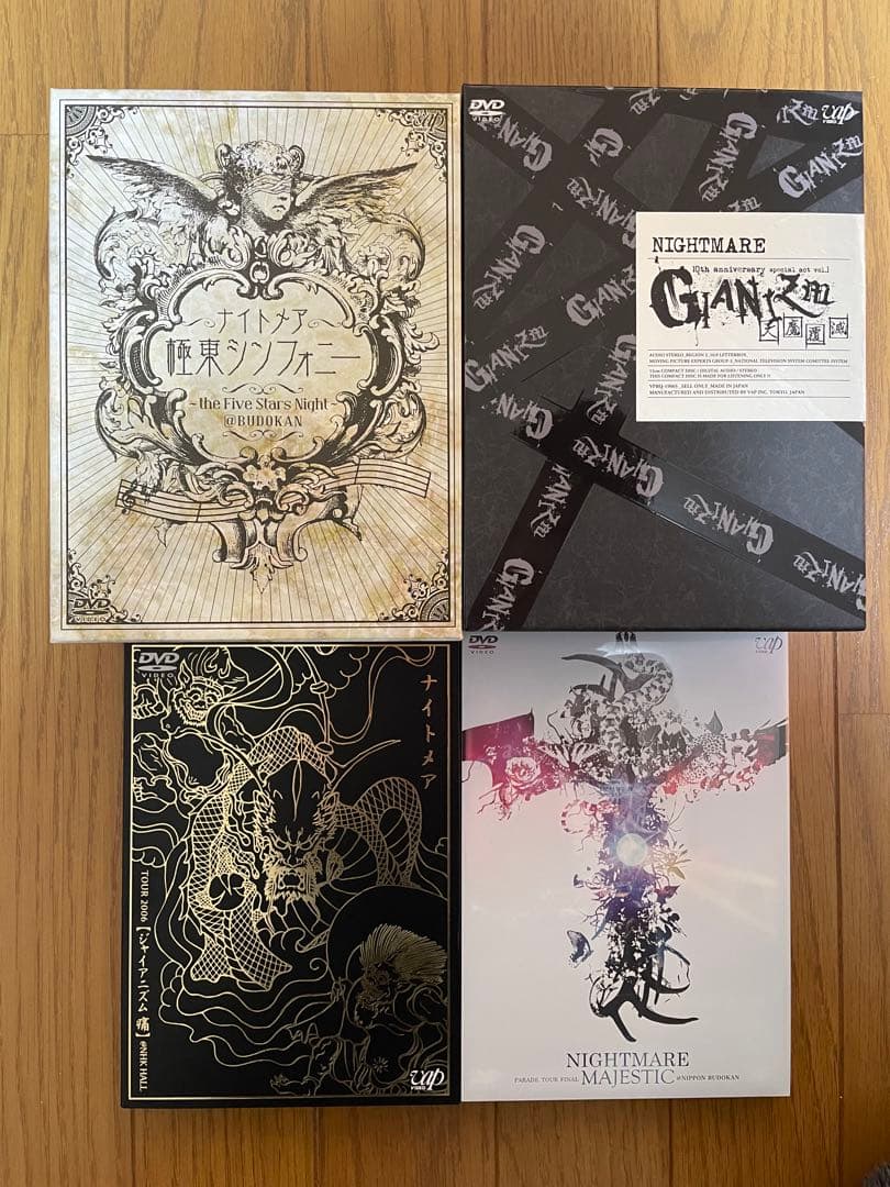 ナイトメア/LiveDVD/4本セット