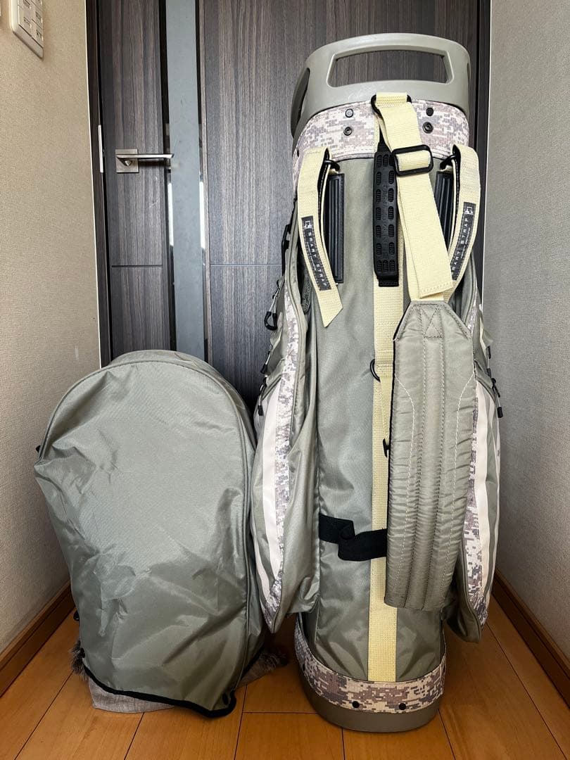 美品希少SUN MOUNTAIN C130 14分割　キャディバッグ カモフラ柄