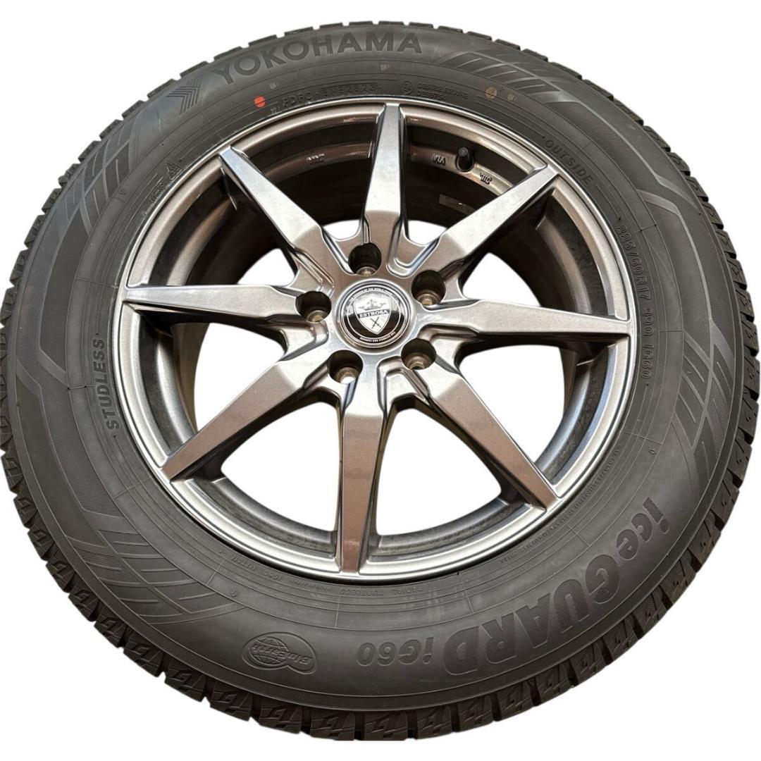 し*ま様 スタッドレスタイヤ アルミホーイール4本セット ヨコハマタイヤ 17イ