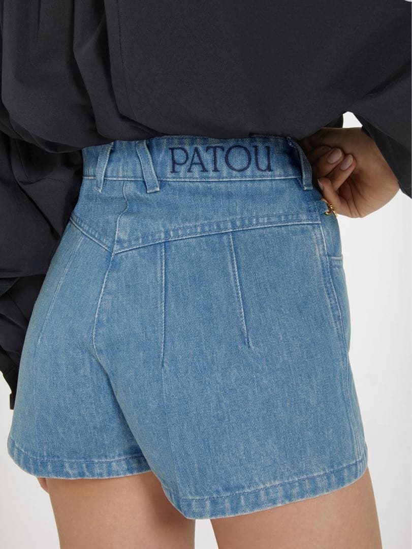 値下げ！新品未使用！Patou デニムショートパンツ