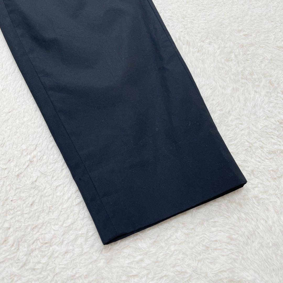 キャバン　コットンポプリンタックパンツ　テーパードパンツ　上質　上品（1483）