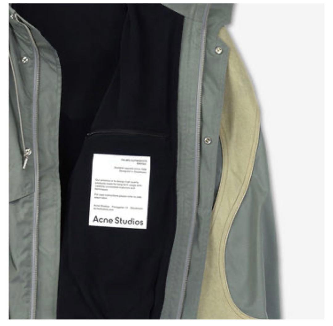 Acne Studios フード付きナイロンジャケット ボンバージャケット