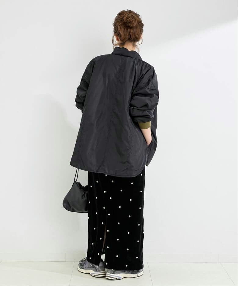 新品♪B.C STOCK ウォッシャブル / キルティングリバーシブルブルゾン