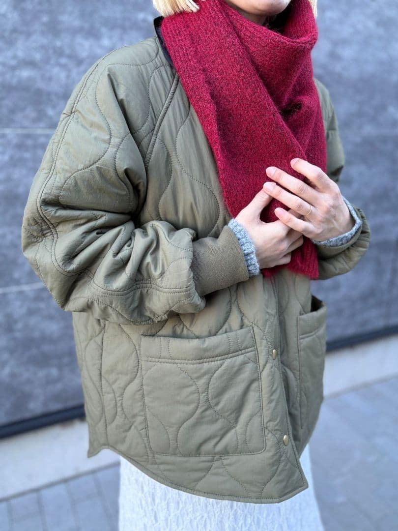 新品♪B.C STOCK ウォッシャブル / キルティングリバーシブルブルゾン