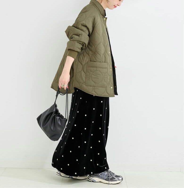 新品♪B.C STOCK ウォッシャブル / キルティングリバーシブルブルゾン