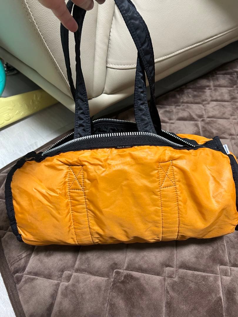 【美品】PORTER ブラック タンカーダッフルバッグ美品