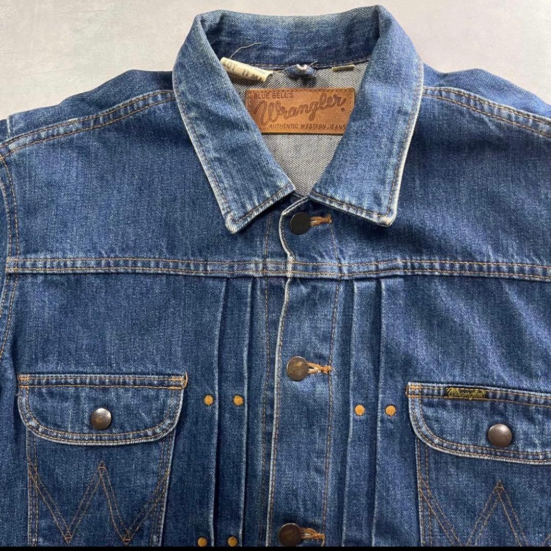 ◎60s Wrangler 111mj デニムジャケット 濃紺 復刻 ⑩