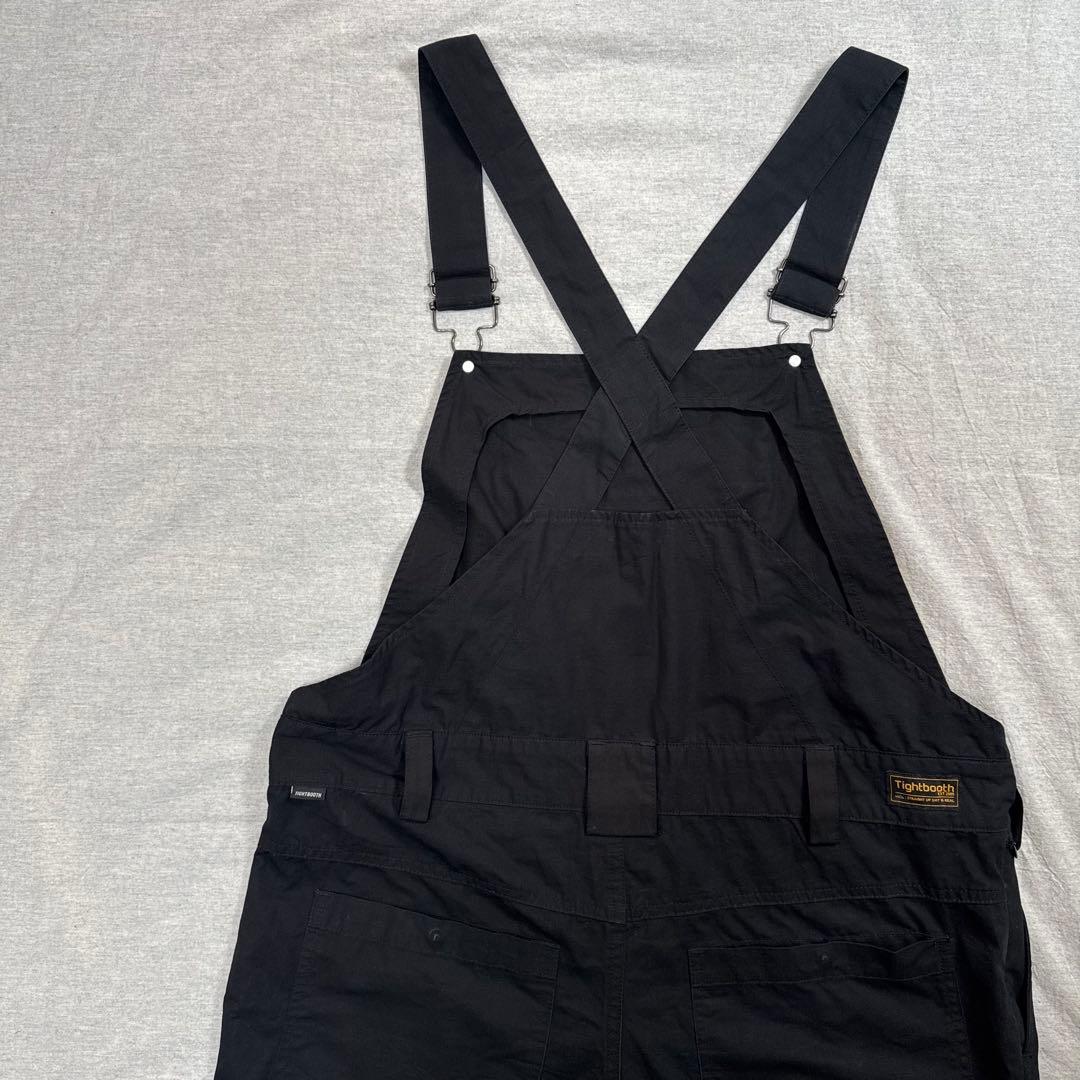 【名作】TIGHTBOOTH KILLER BONG オーバーオール L 黒