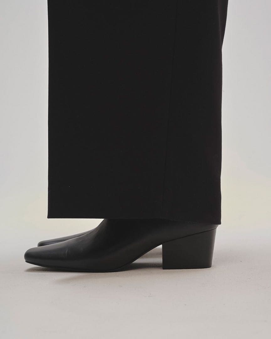 新品 todayful Squaretoe Leather Sabot正規品新品