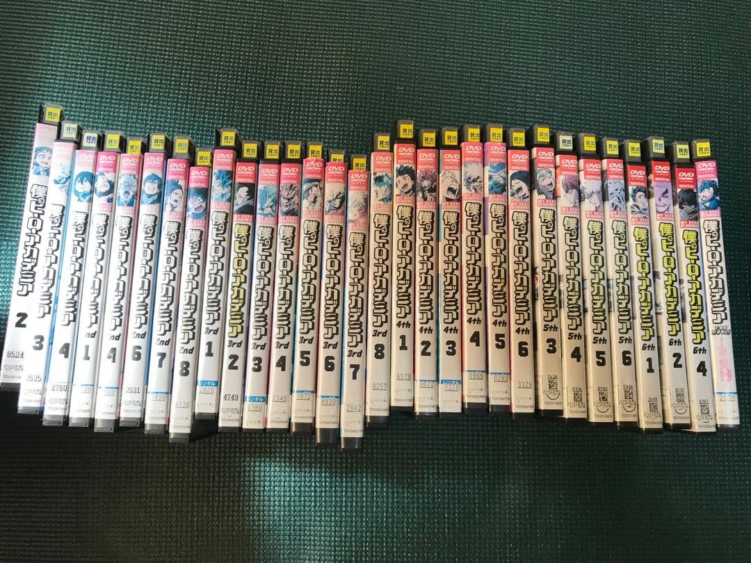 僕のヒーローアカデミア 1st〜6stヒロアカ レンタル落ち　DVD