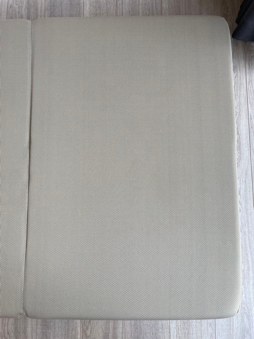 マニフレックス マットレス メッシュ ウィング シングル 三つ折り ミッドグレー