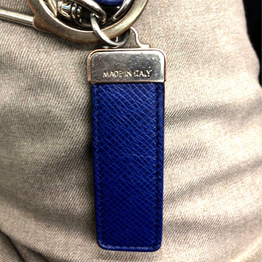 Louis Vuitton ネイビー キーホルダー キーケース