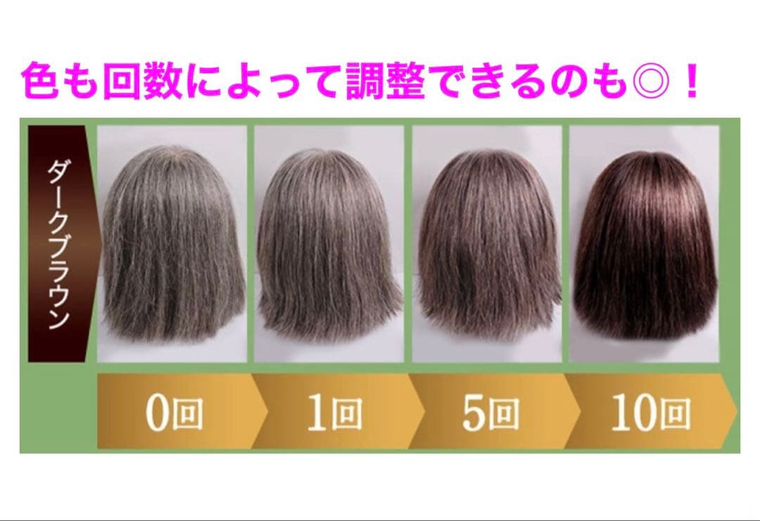 BOTANICAL カラーシャンプー ダークブラウン 200ml 5本セット