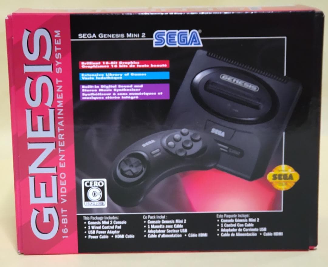 [未使用] SEGA Genesis mini 2 セガ ジェネシスミニ2