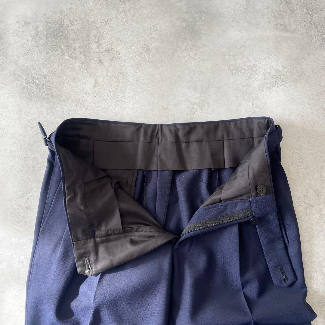 未使用 igarashi trousers スラックス カノニコ ネイビー 46