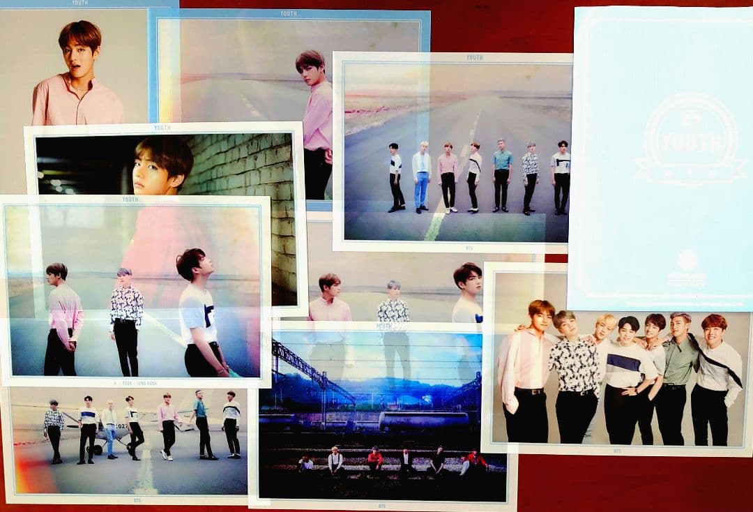 BTS 防弾少年団 V TAEHYUNG MINICLEAR POSTER 9枚